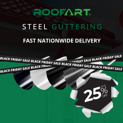 Roofart Steel Gutters and Downpipes 