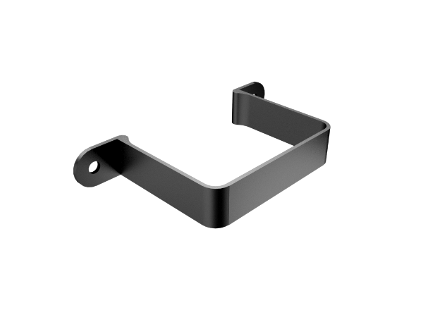Aluminium Downpipe-Rectangular Flush Fit Pipe Clip