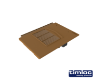 Thin Leading Edge Tile Vent Brown