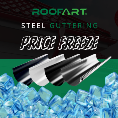 5% off Roofart Steel Gutters and Downpipes - Gutters Online