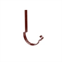 125mm Half Round Top Fix Rafter Bracket 185mm (Wine Red)