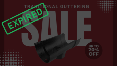 Traditional Cast Aluminium and Cast Iron Guttering Sale - Gutters Online