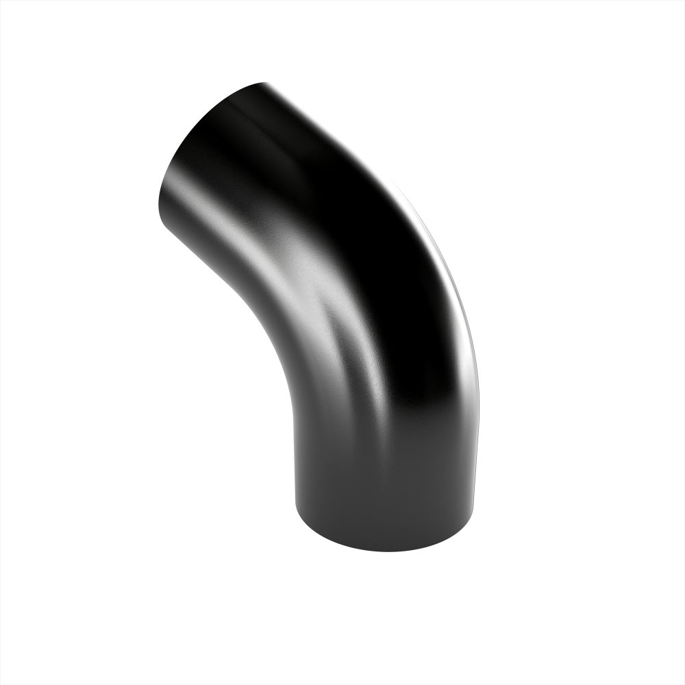 Mm Dia Downpipe Bend Jet Black Gutters Online