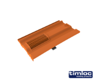 Mini Castellated Tile Vent Terracotta