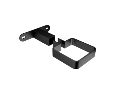 Aluminium Downpipe-Square 200mm Adjustable Pipe Clip