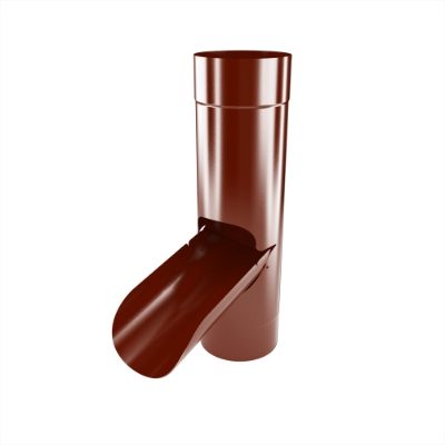 87mm Dia Downpipe Rainwater Diverter (Oxide Red)