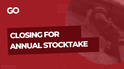 Annual stocktake closure - Gutters Online