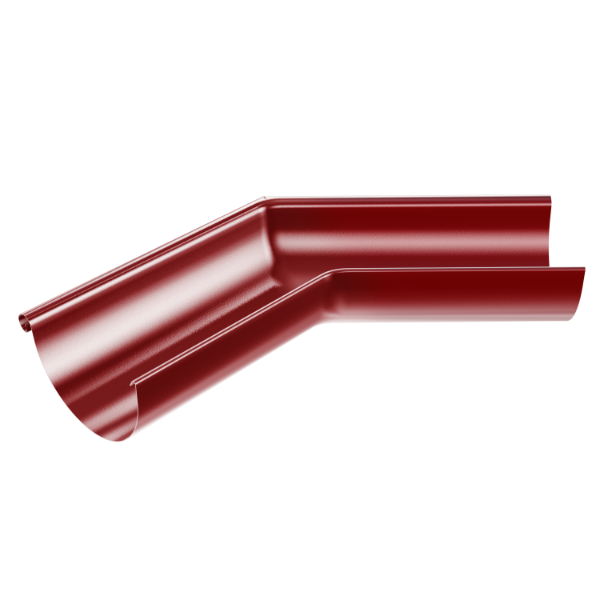 125mm Half Round External Angle 135° (Red)