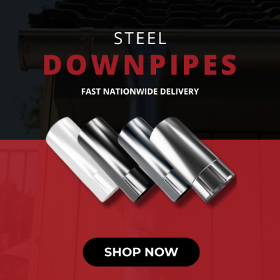 Roofart Steel Downpipes - Gutters Online